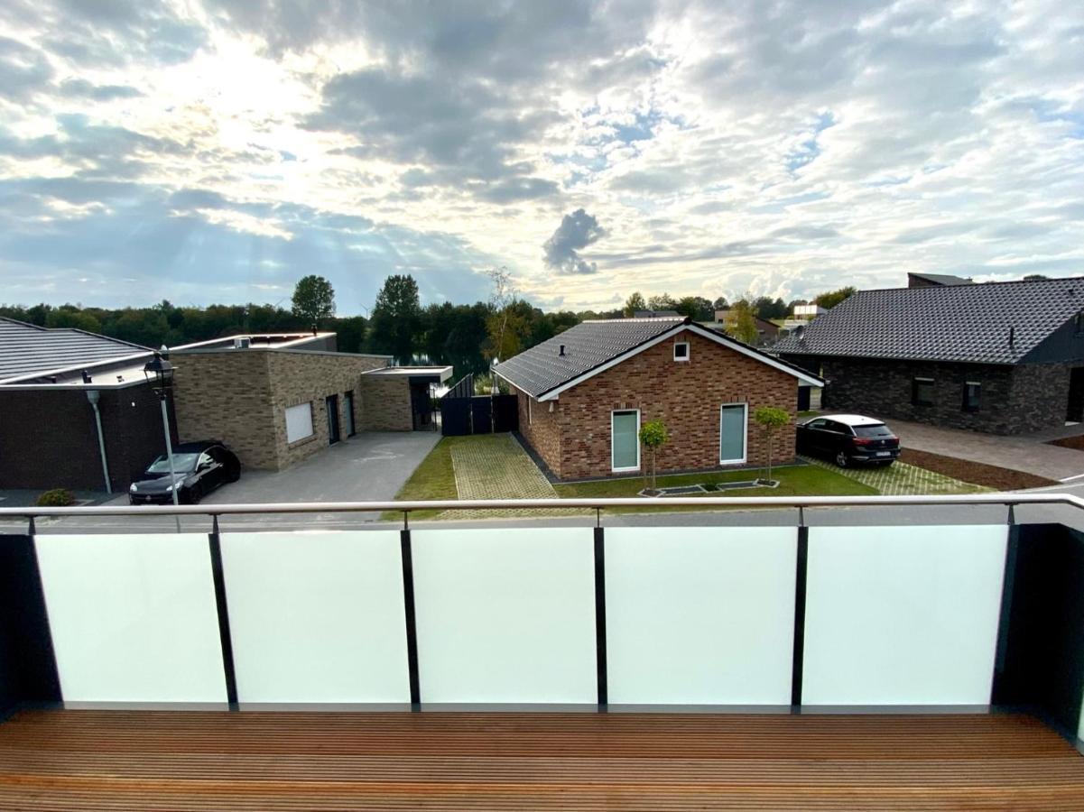 Вілла Ferienhaus Panoramadeck Am Harkebruegger See Mit Sauna Und Kamin Barssel  Екстер'єр фото