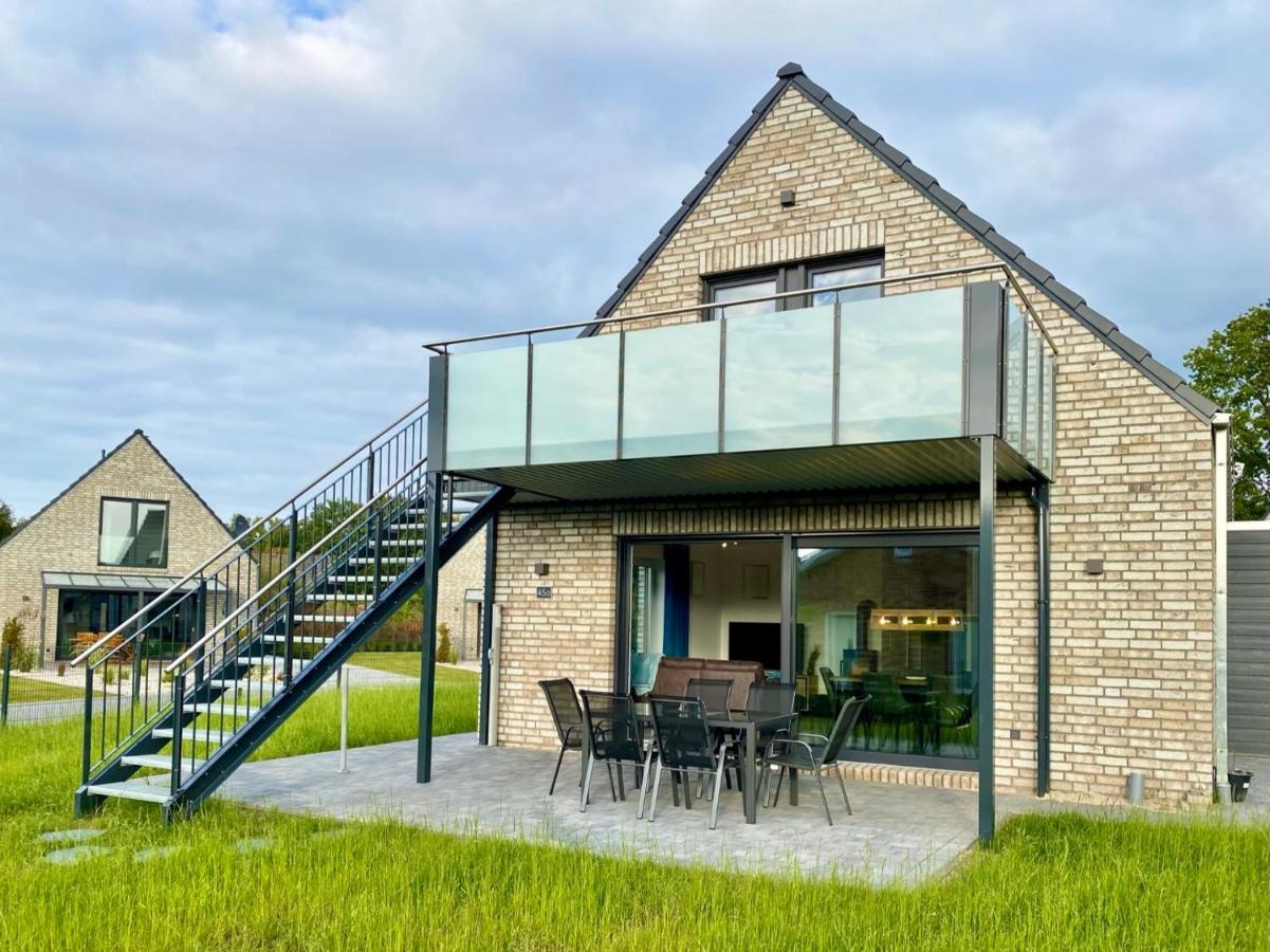 Вілла Ferienhaus Panoramadeck Am Harkebruegger See Mit Sauna Und Kamin Barssel  Екстер'єр фото